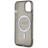 Guess GUHMP14SHCMCGK iPhone 14 / 15 / 136.1 czarny/black hardcase Glitter Gold MagSafe
